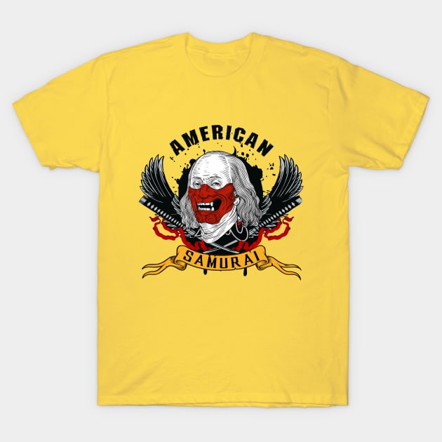 AMERICAN SAMURAI T-Shirt by theanomalius_merch